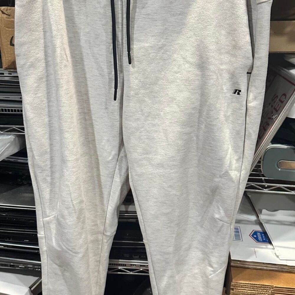 Russell-athletic Men's Grey Joggers-tracksuits
